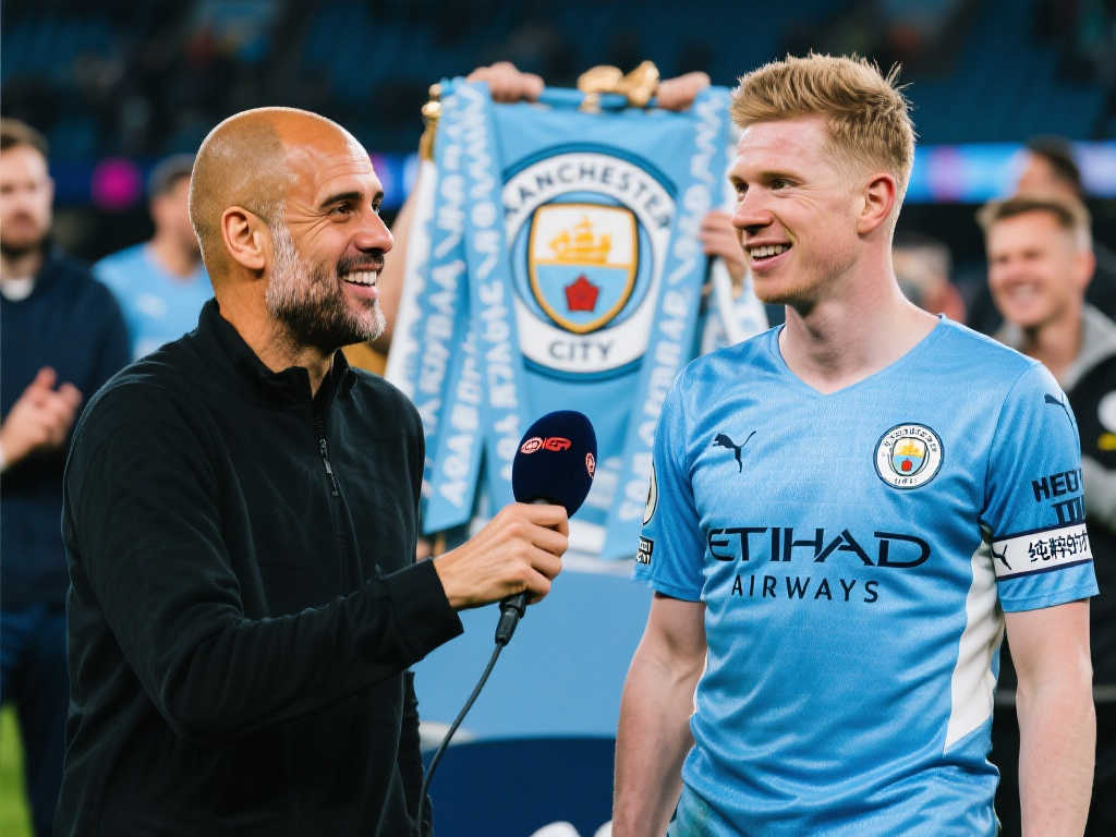 瓜迪奥拉：球队对四连冠斗志昂扬，德布劳内天赋无与伦比