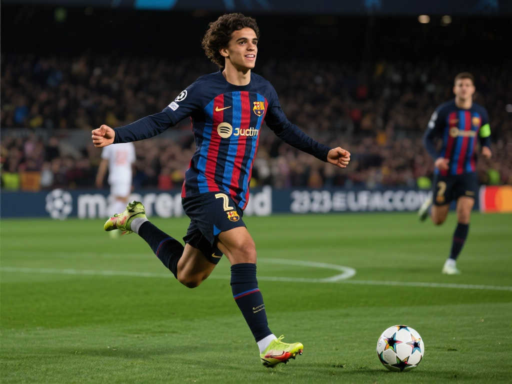 菲利克斯欧冠23场仅2球,巴萨首秀即独中两元 菲利克斯欧冠23场仅2球,巴萨首秀即独中两元